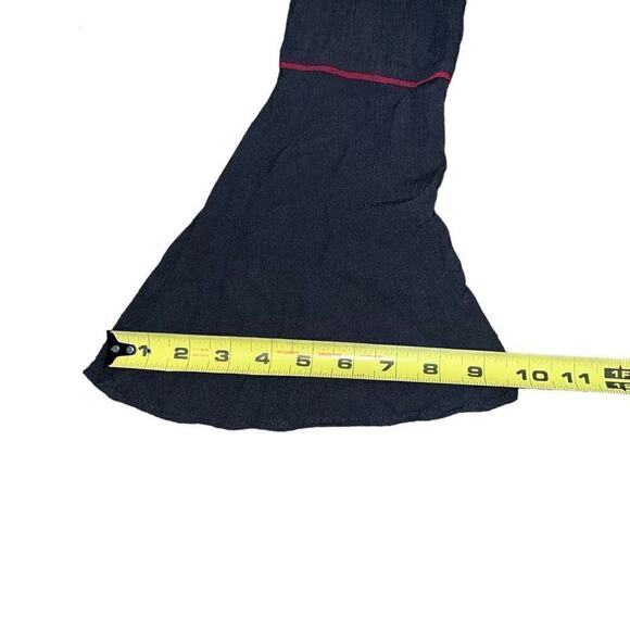 AMERICAN EAGLE OUTFITTERS Navy Blue Boho Bell Sleeve Dress Size S - Picture 10 of 10